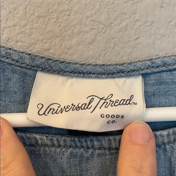 Universal Thread Light Blue Sleeveless Dress - Picture 2 of 5